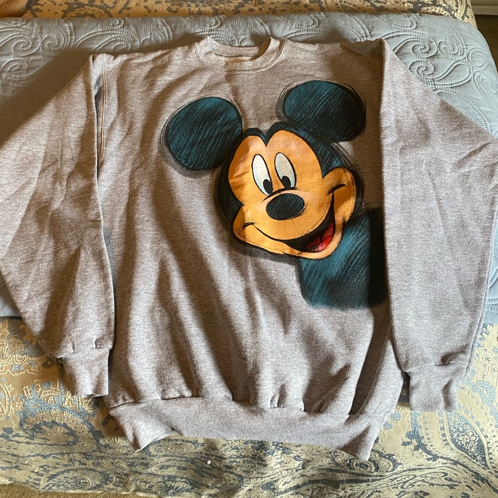 Walt Disney World Mickey Front-And-Back Sweatshirt